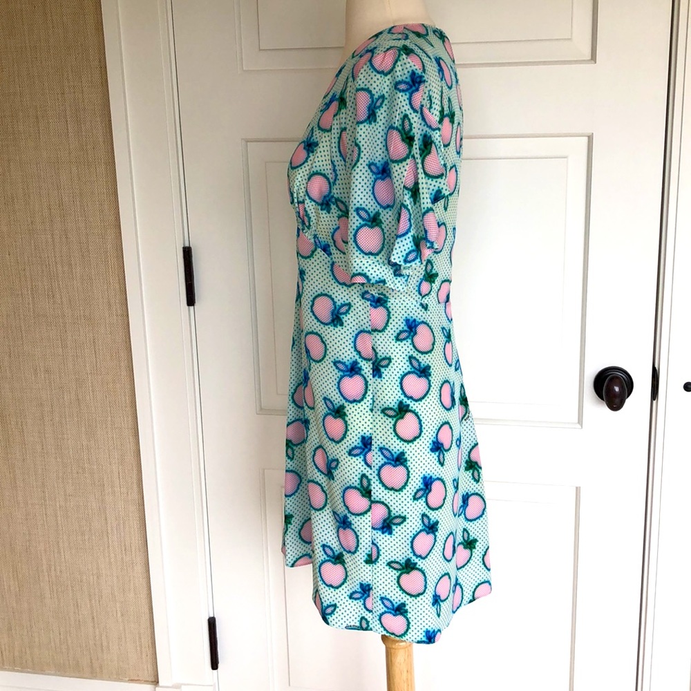 🎉HP💖Miu Miu Runway Editorial Apple Print Dress - Picture 6 of 11